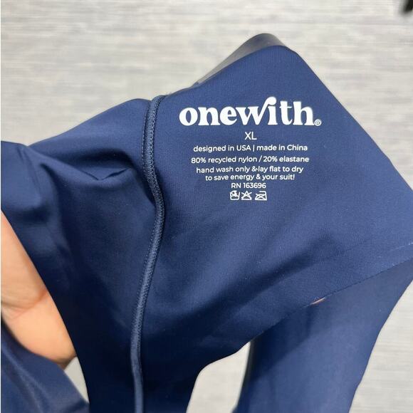 NWTS OneWith High Waisted Thong Bottom Swimsuit / Size-XL - Picture 8 of 12